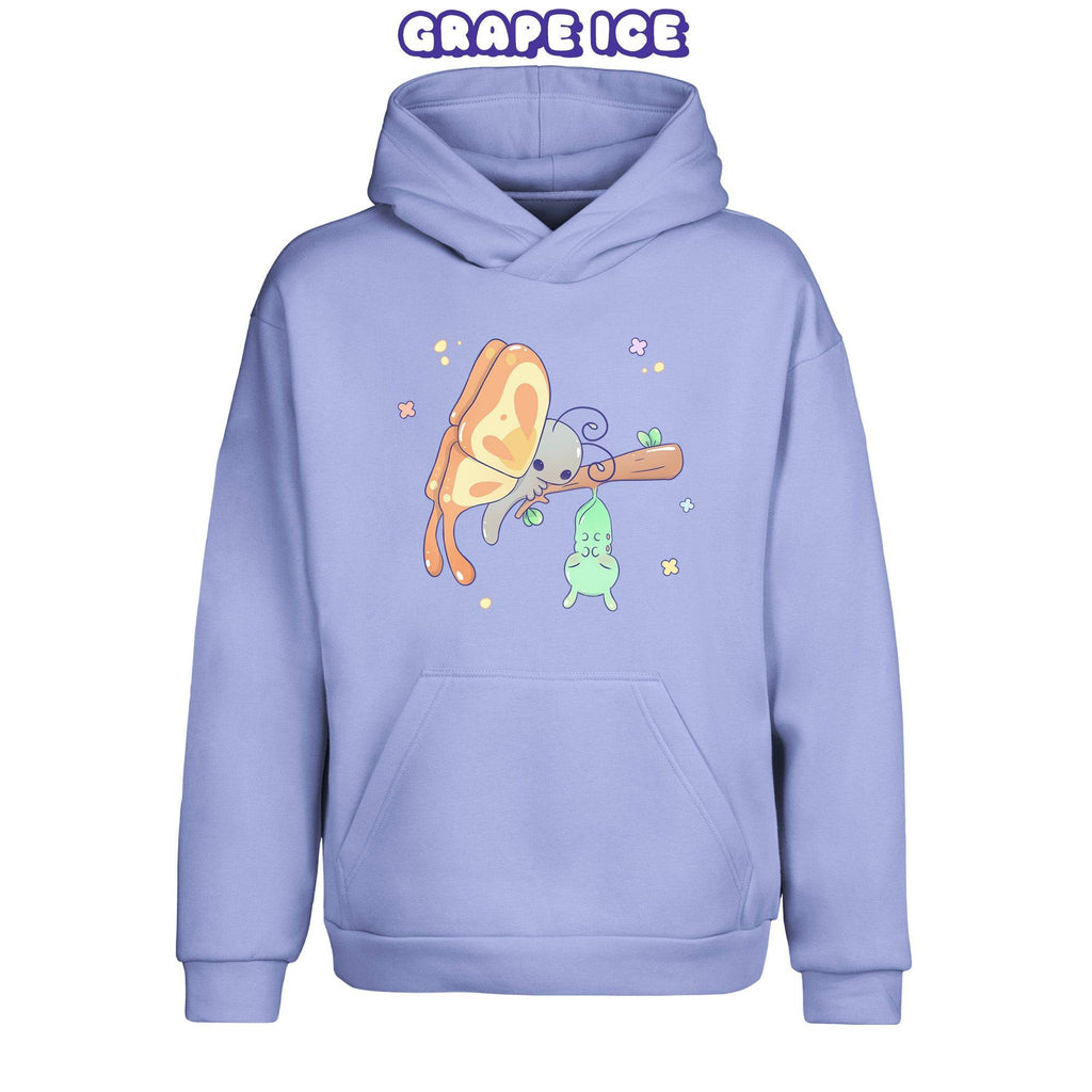 Butterfly Grape Ice Pullover Urban Hoodie