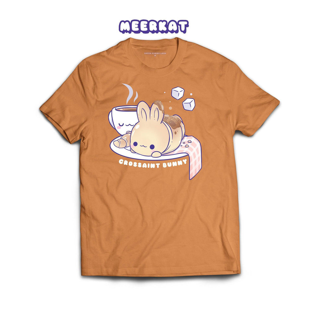 Croissant Bunny T-shirt, Meerkat 100% Ringspun Cotton T-shirt