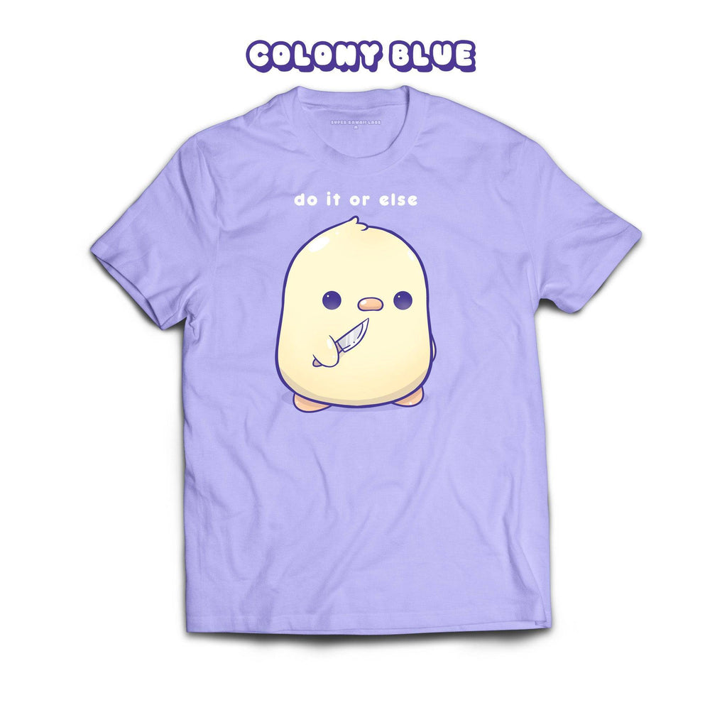 DuckKnife T-shirt, Colony Blue 100% Ringspun Cotton T-shirt