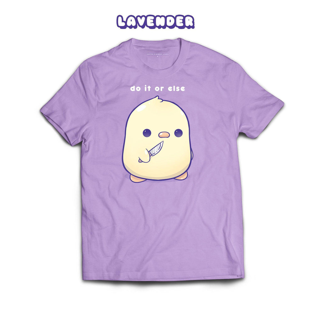 DuckKnife T-shirt, Lavender 100% Ringspun Cotton T-shirt