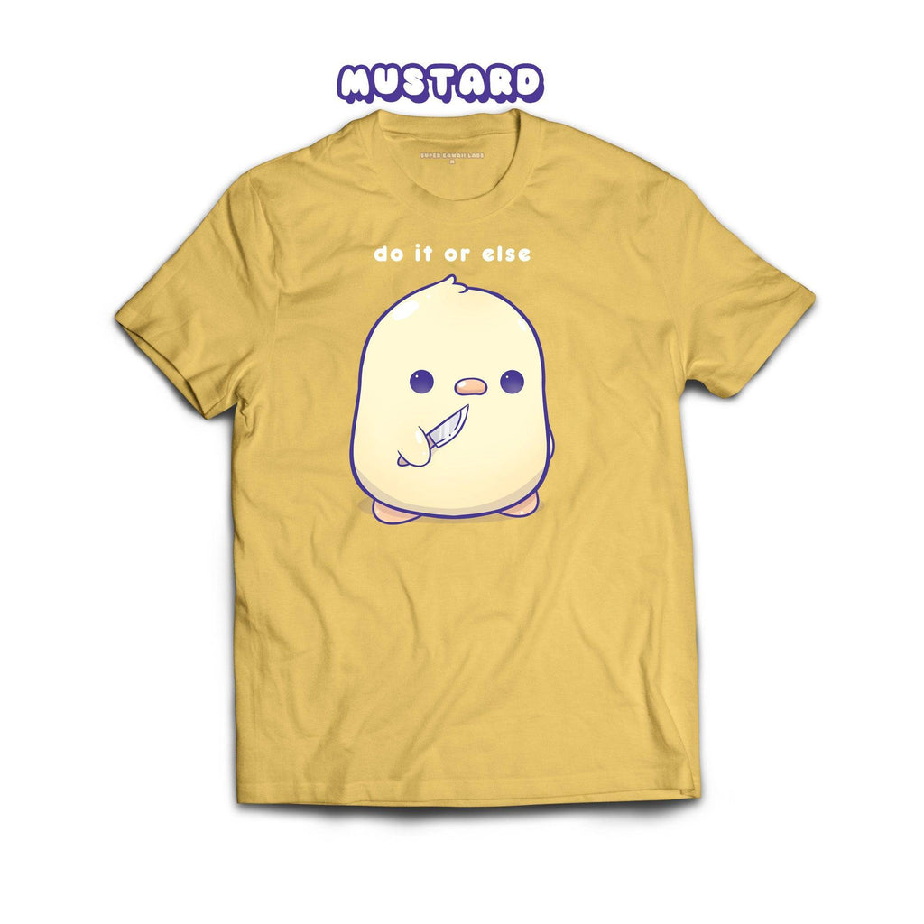 DuckKnife T-shirt, Mustard 100% Ringspun Cotton T-shirt