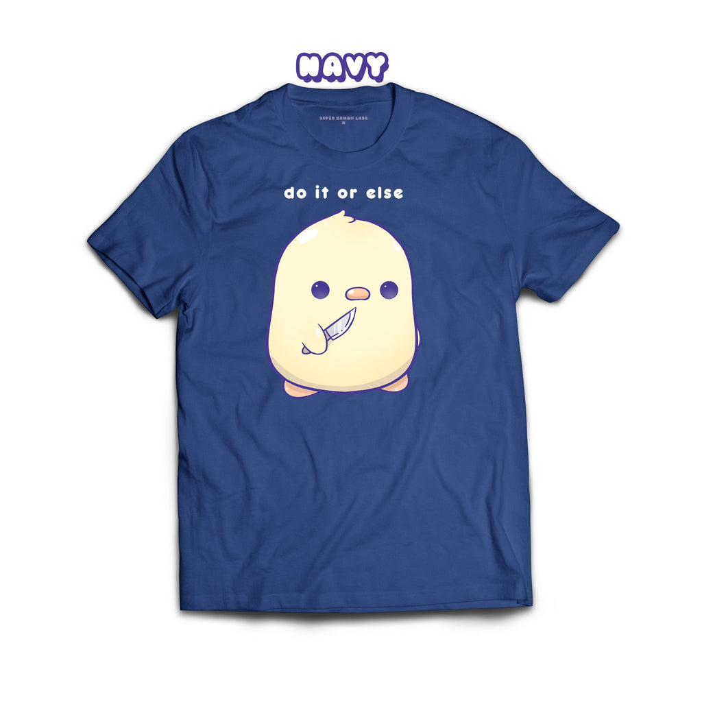 DuckKnife T-shirt, Navy 100% Ringspun Cotton T-shirt