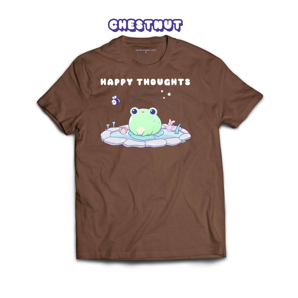 Frog T-shirt, Chestnut 100% Ringspun Cotton T-shirt