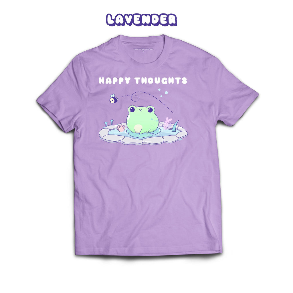 Frog T-shirt, Lavender 100% Ringspun Cotton T-shirt