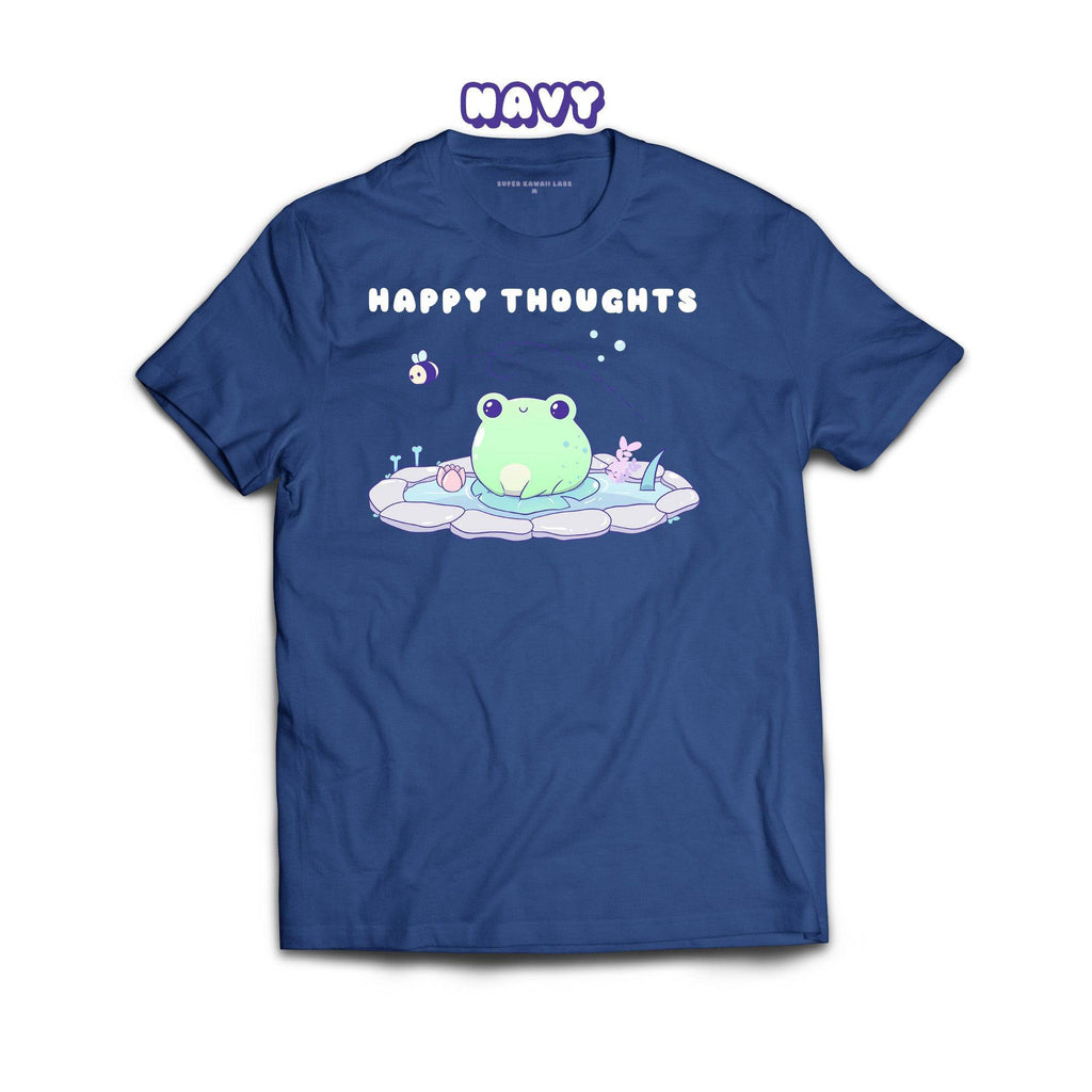Frog T-shirt, Navy 100% Ringspun Cotton T-shirt
