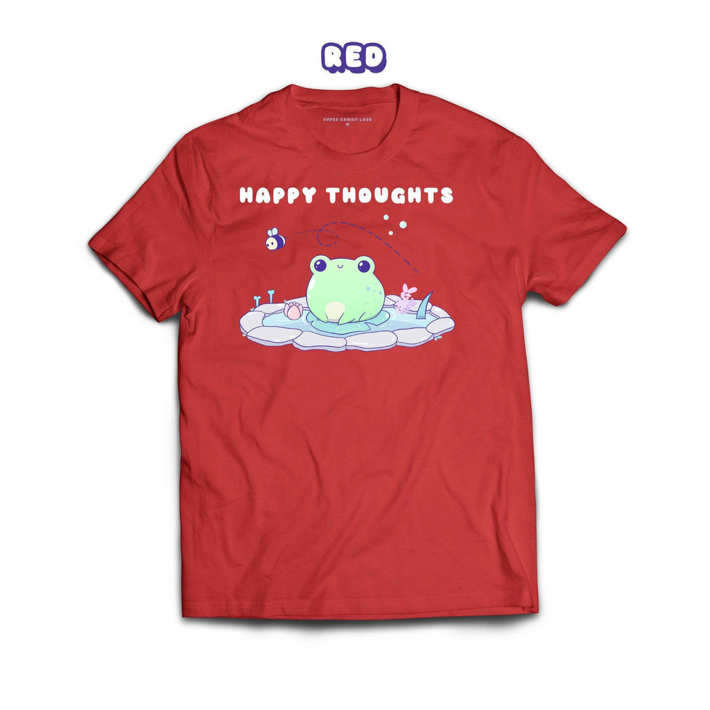 Frog T-shirt, Red 100% Ringspun Cotton T-shirt