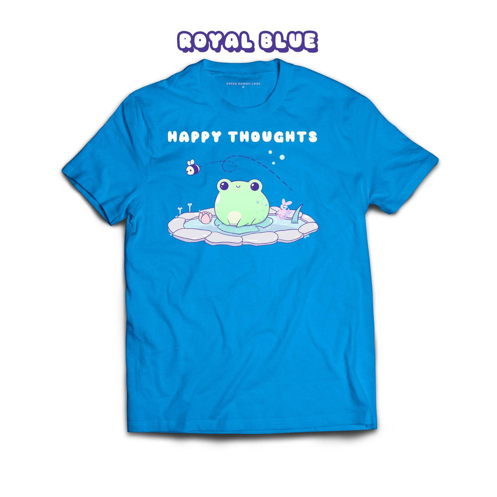 Frog T-shirt, Royal Blue 100% Ringspun Cotton T-shirt