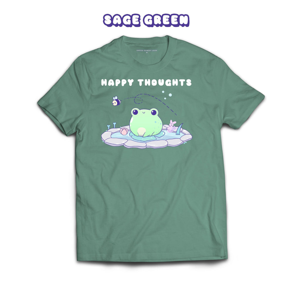 Frog T-shirt, Sage 100% Ringspun Cotton T-shirt