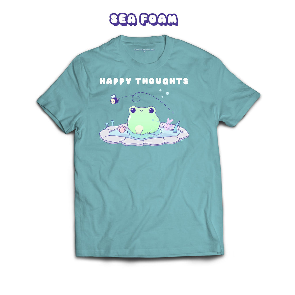 Frog T-shirt, Sea Foam 100% Ringspun Cotton T-shirt