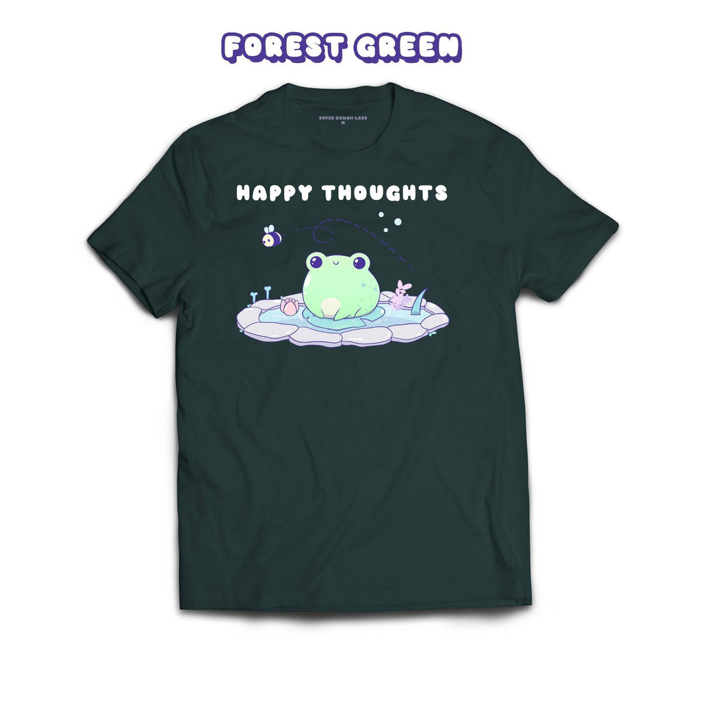 Frog T-shirt, Forest Green 100% Ringspun Cotton T-shirt