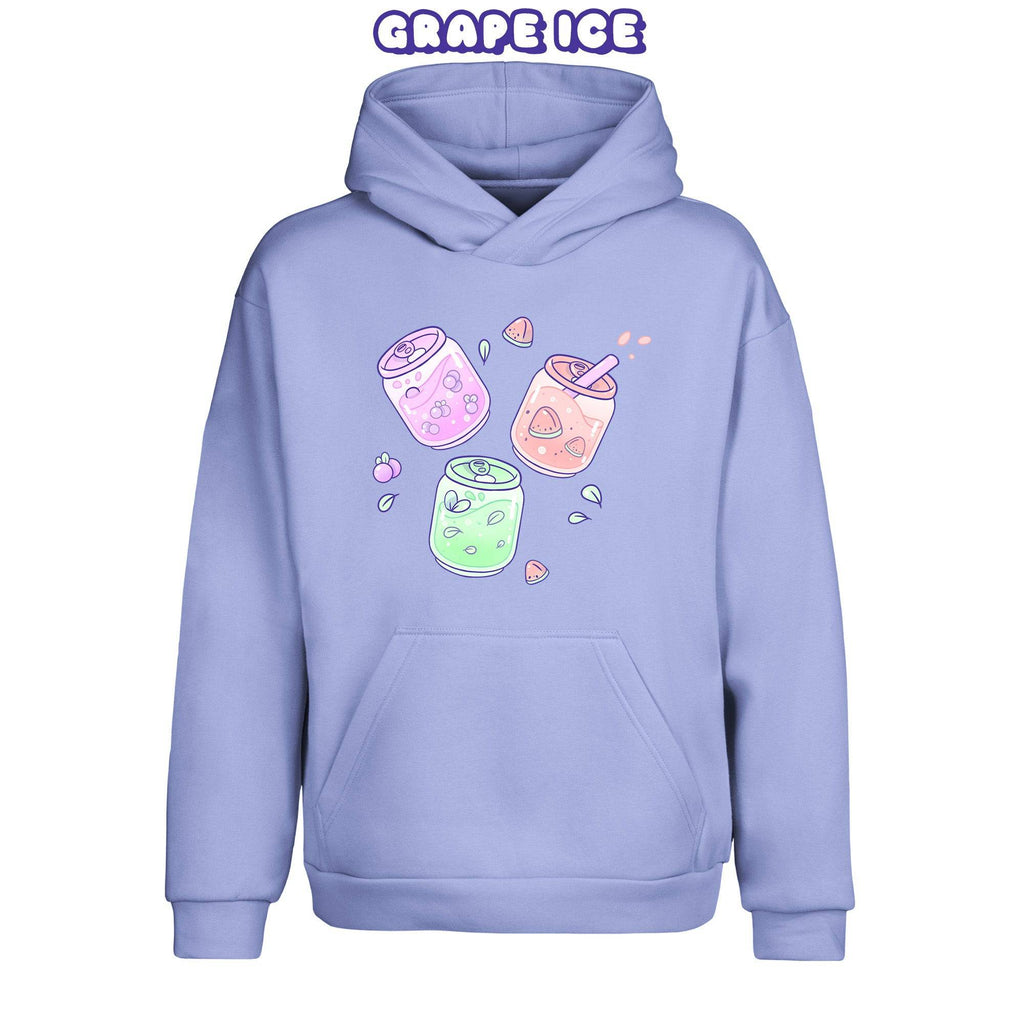 FruitCans Grape Ice Pullover Urban Hoodie