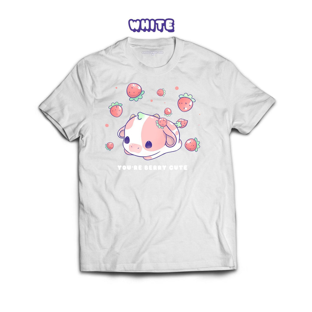 Strawberry Cow T-shirt - Super Kawaii Labs