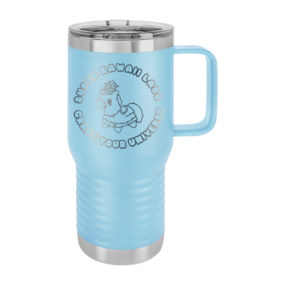 20 oz. Ringneck Vacuum Insulated Tumbler with Handle/Lid - Super Kawaii Labs
