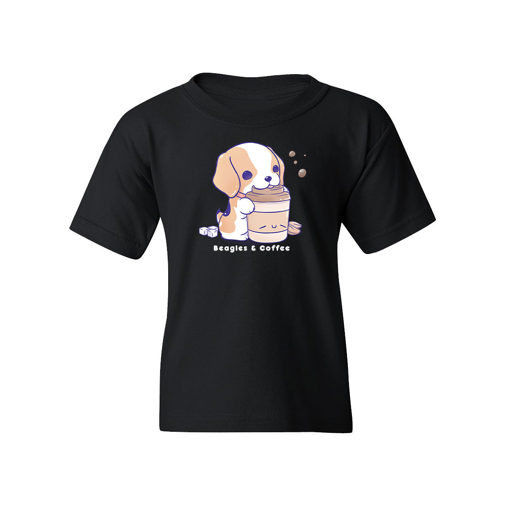 Black Beagle Youth T-shirt