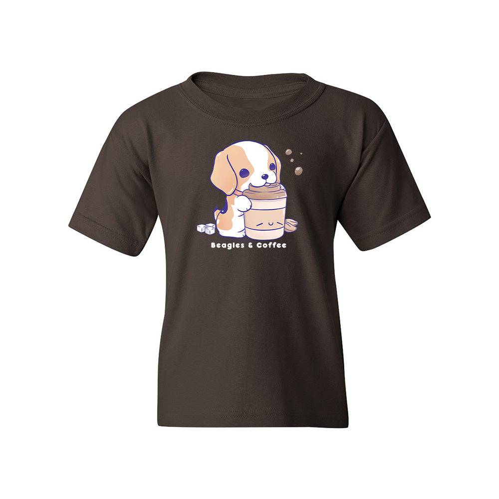 Dark Chocolate Beagle Youth T-shirt