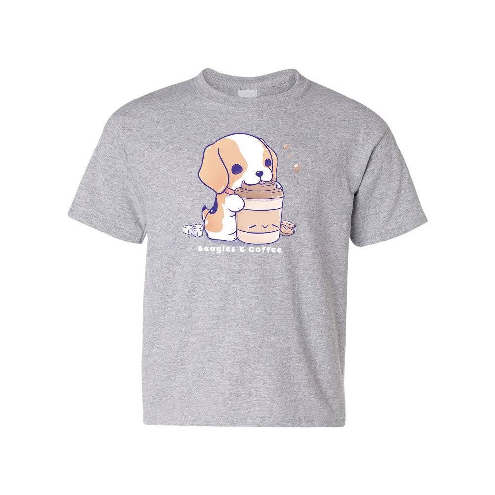 Sport Gray Beagle Youth T-shirt