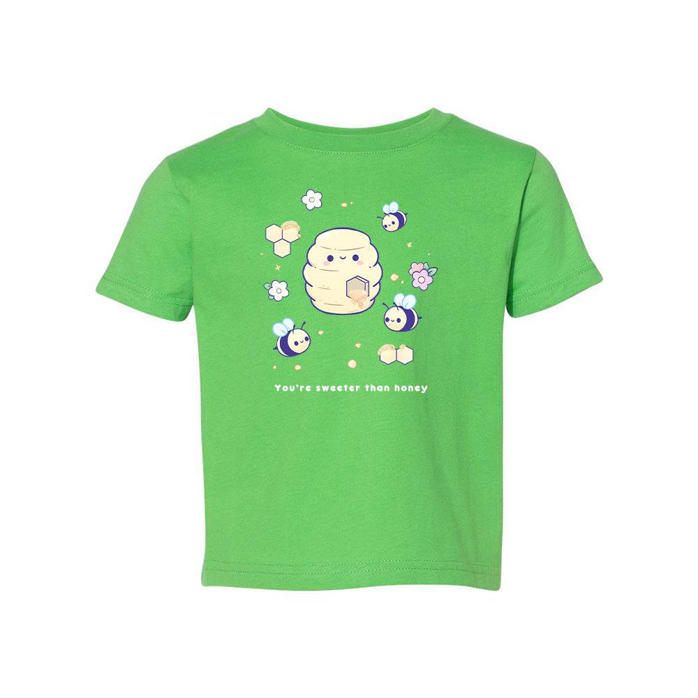 Bee Apple Green Toddler T-shirt