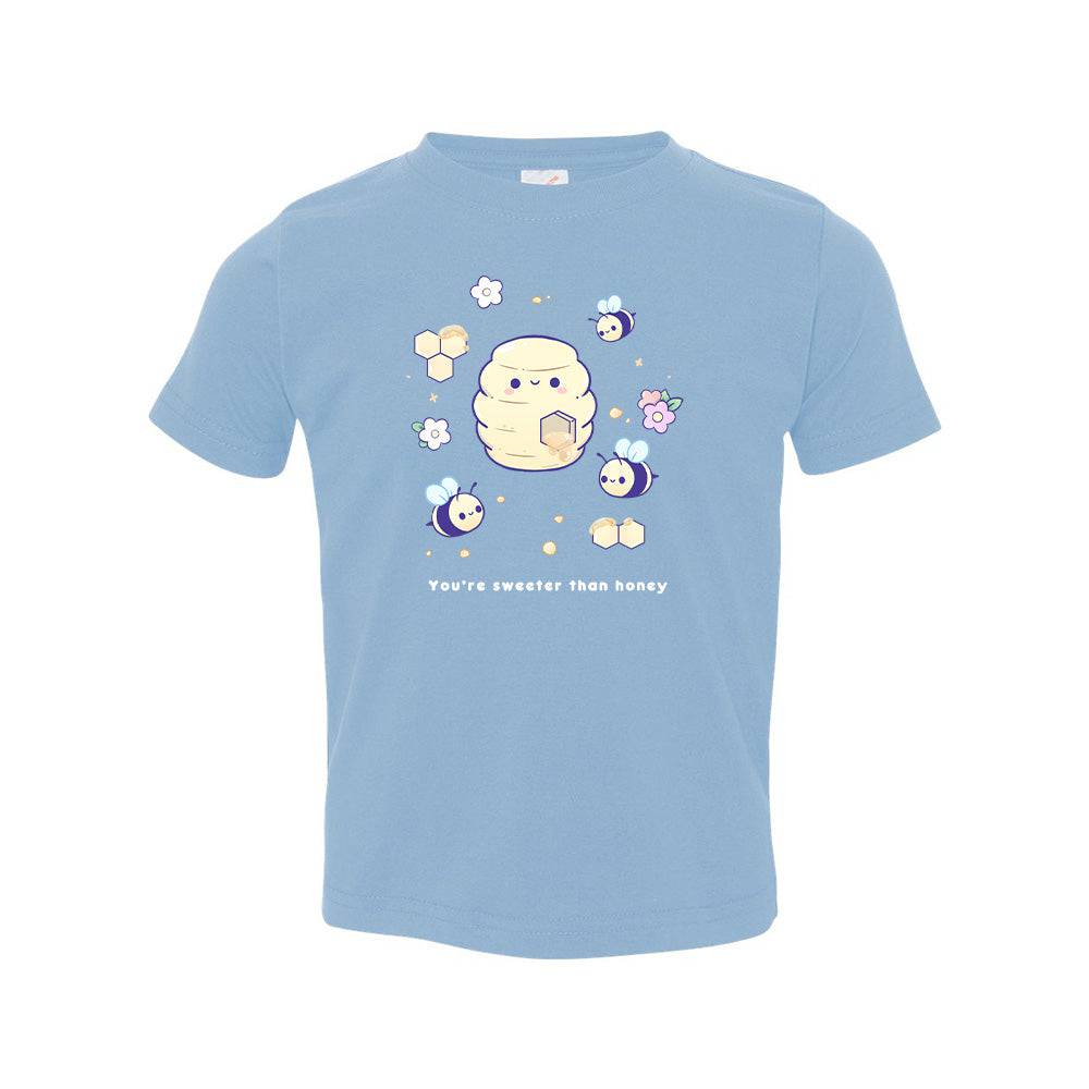 Bee Light Blue Toddler T-shirt