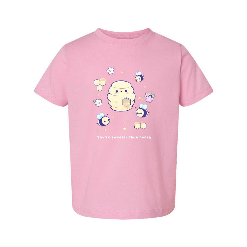 Bee Pink Toddler T-shirt