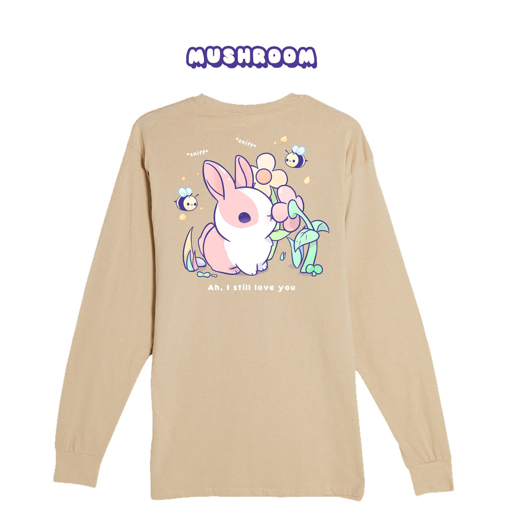 BunnySniff Mushroom Longsleeve T-shirt