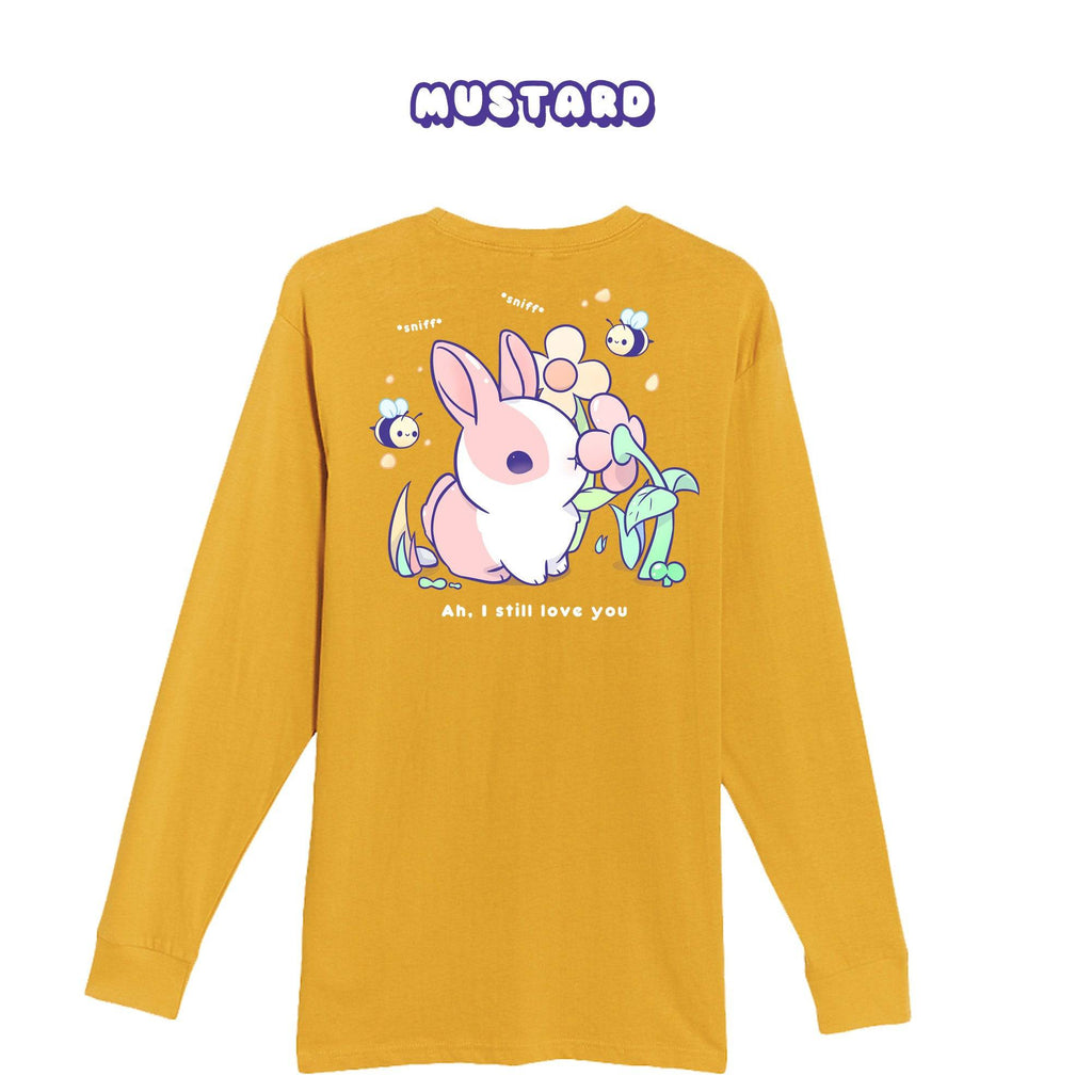 BunnySniff Mustard Longsleeve T-shirt