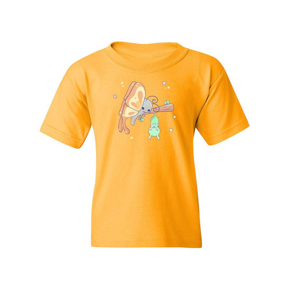 Gold Butterfly Youth T-shirt
