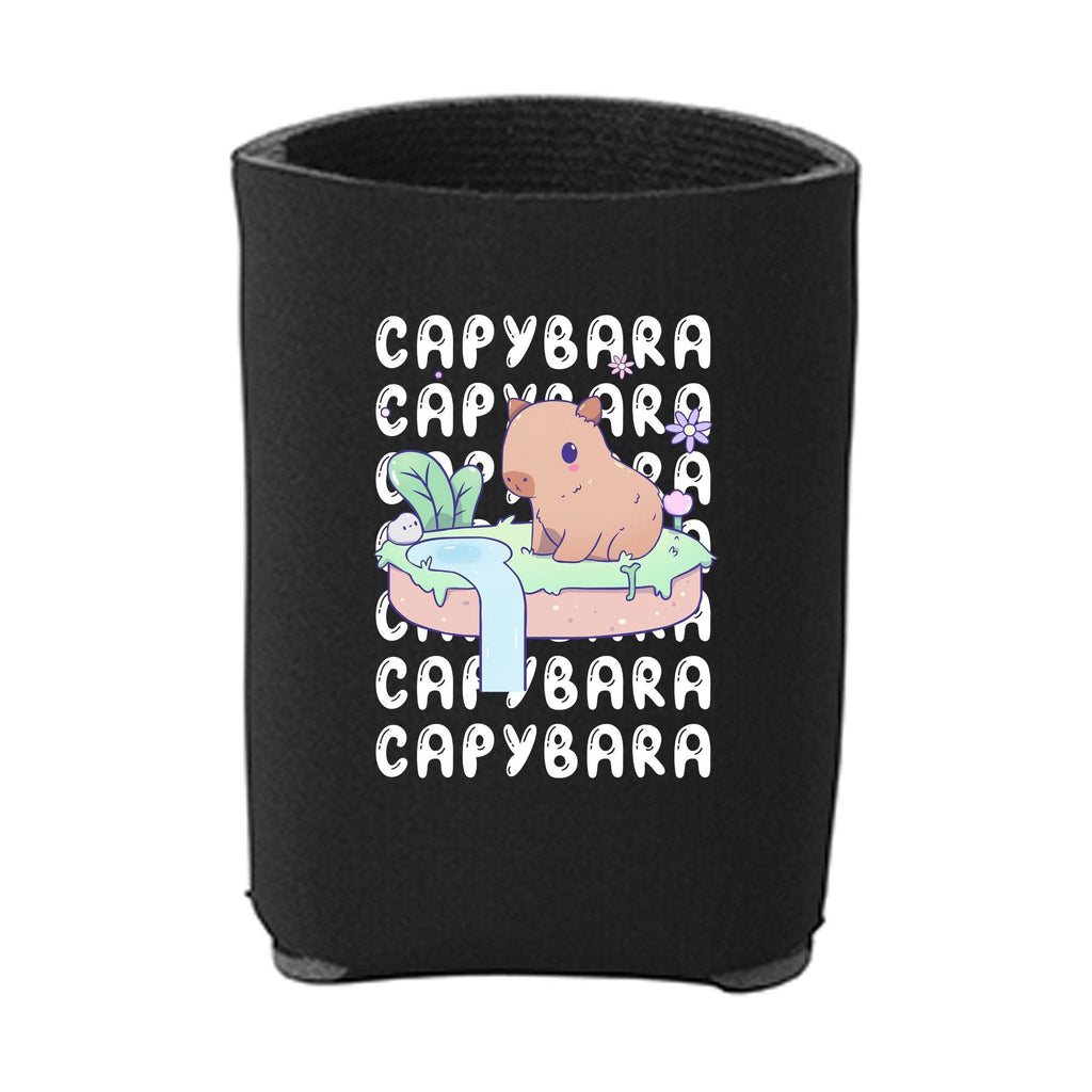 Kawaii Black Capybara Beverage Holder