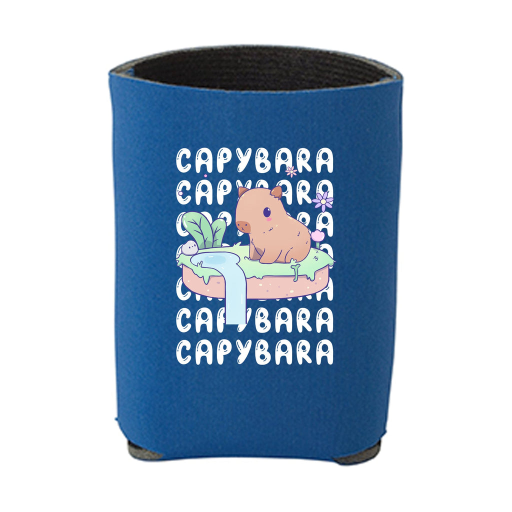 Kawaii Royal Blue Capybara Beverage Holder
