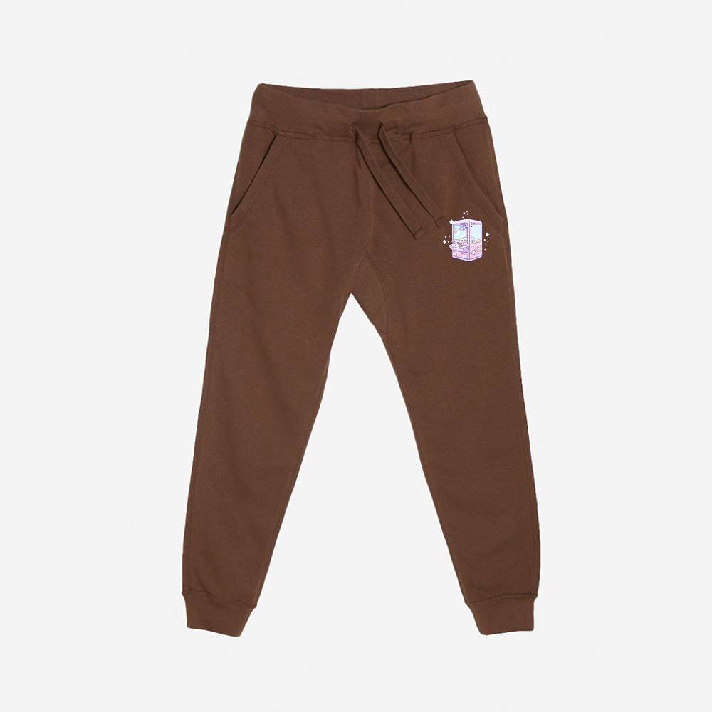 Chestnut ClawMachine Premium Fleece Sweatpants