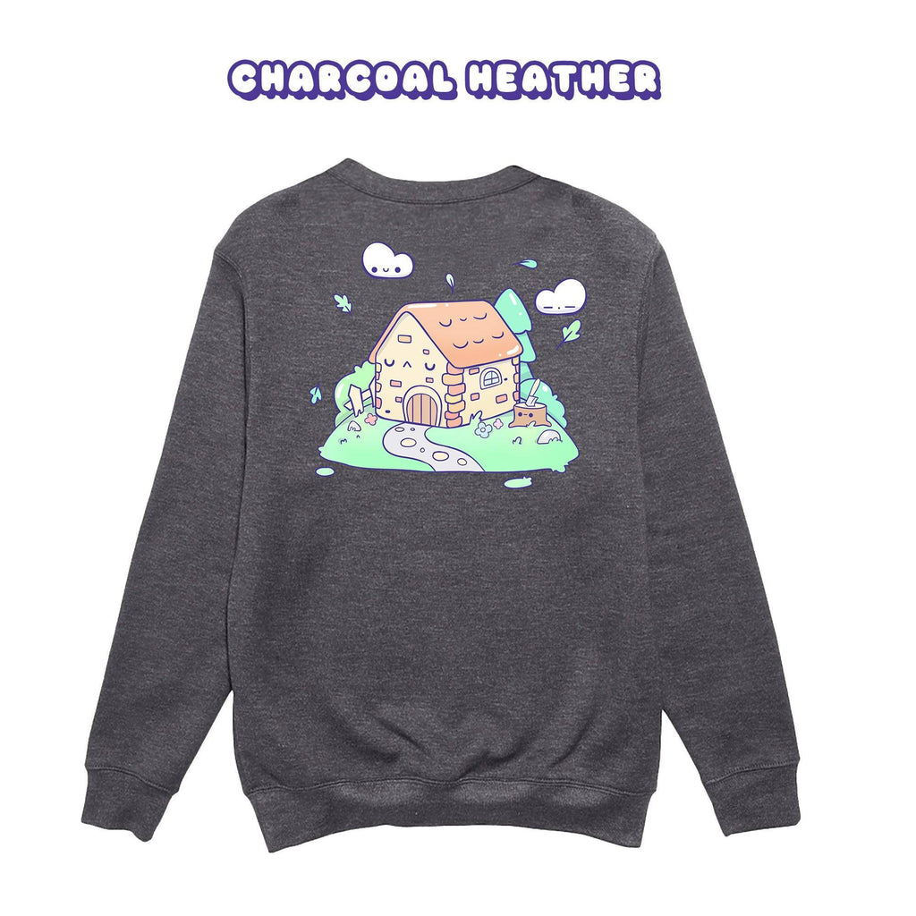 Cottage Charcoal Heather Crewneck Sweatshirt