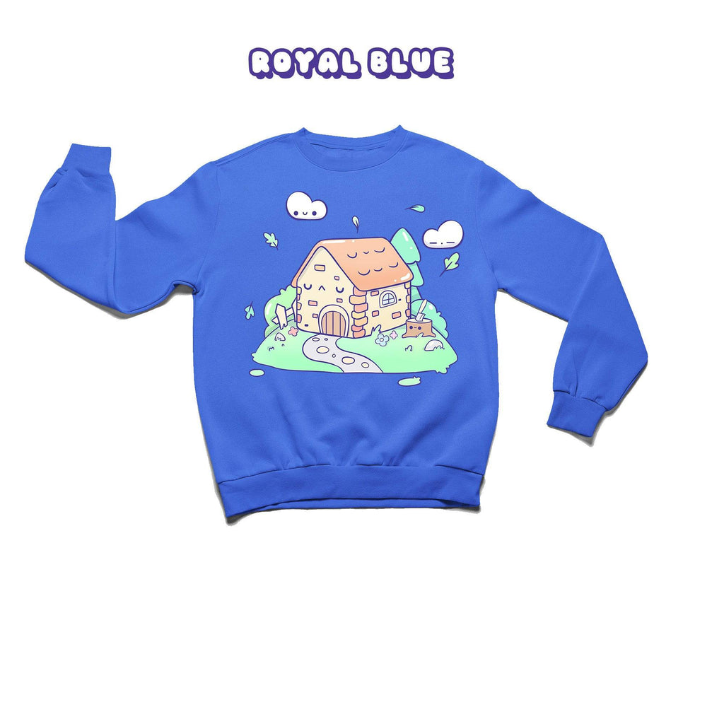 Cottage Royal Blue Crewneck Sweatshirt