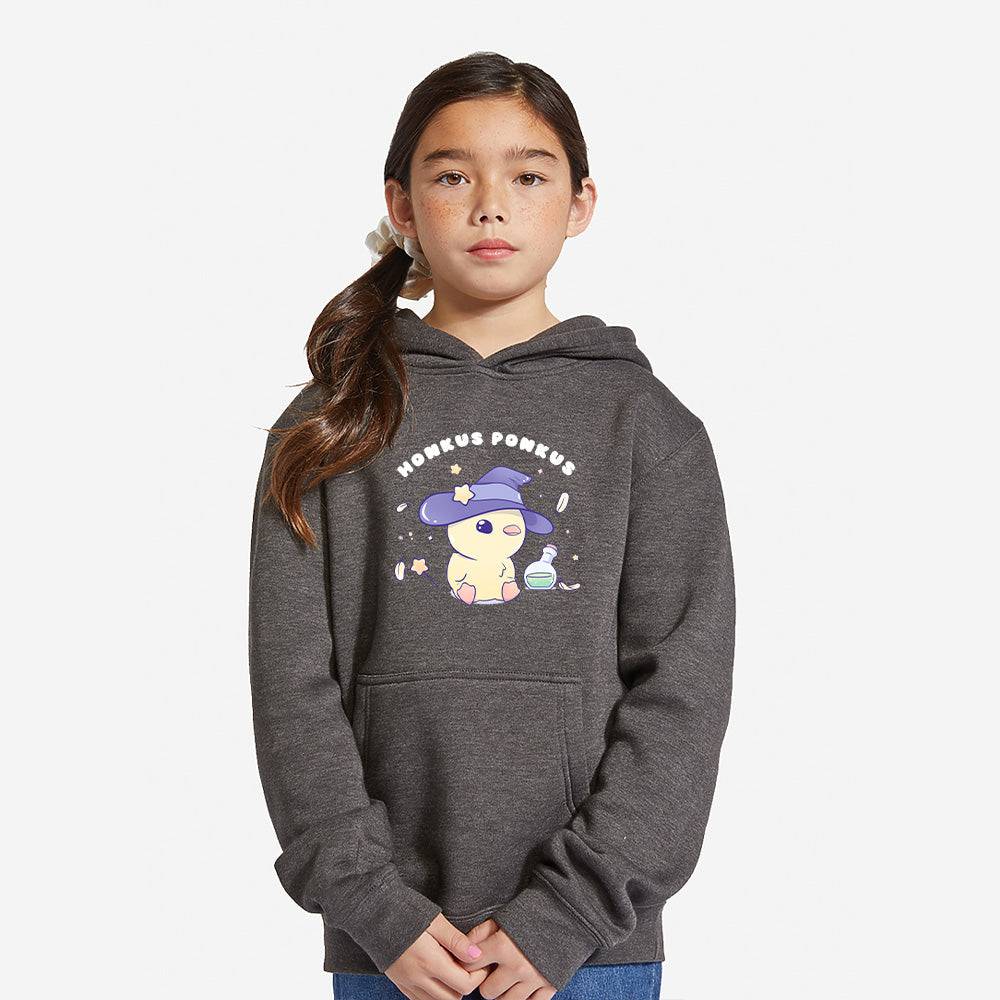Charcoal Heather Duck Youth Premium Hoodie
