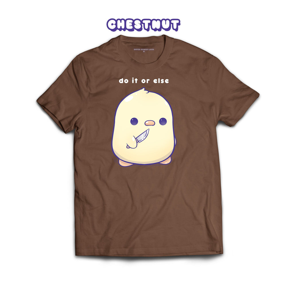 DuckKnife T-shirt, Chestnut 100% Ringspun Cotton T-shirt