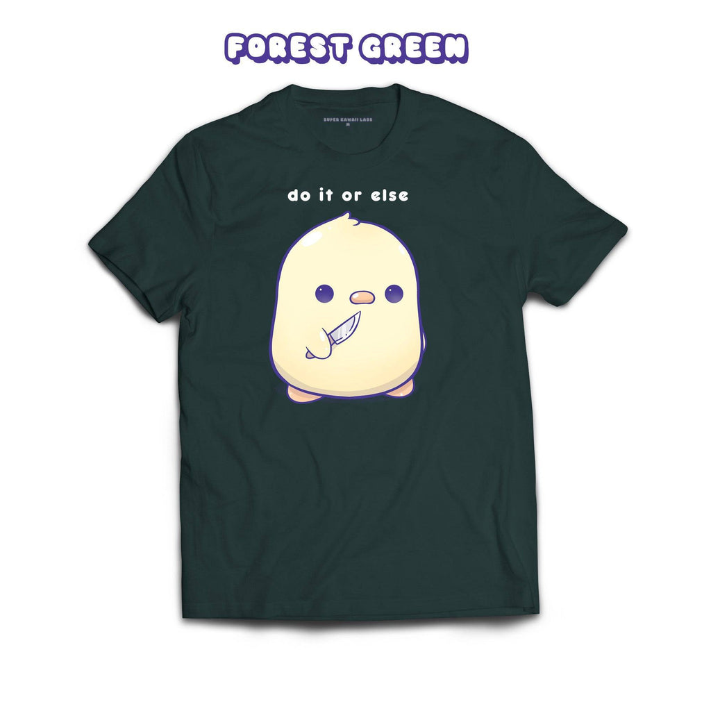 DuckKnife T-shirt, Forest Green 100% Ringspun Cotton T-shirt