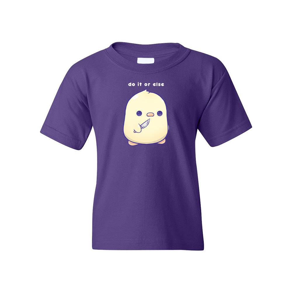Purple DuckKnife Youth T-shirt