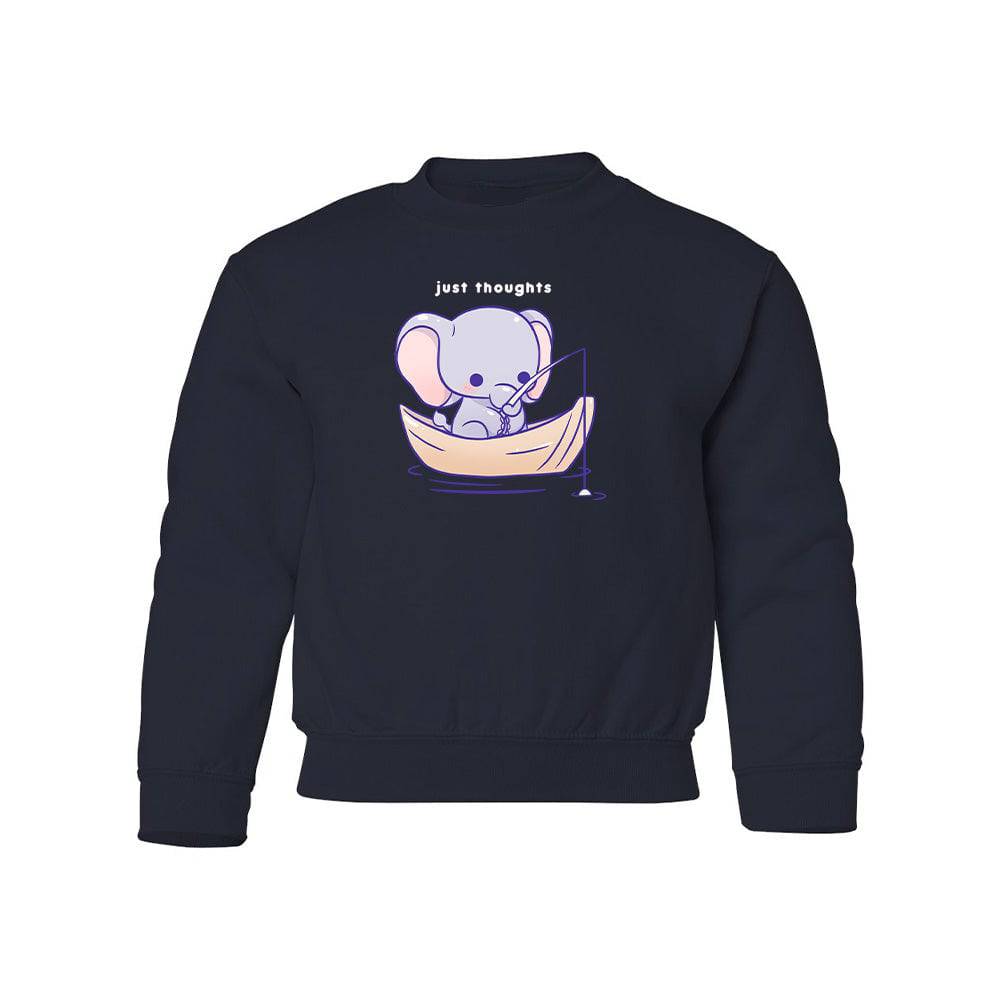 Navy Elephant Youth Sweater