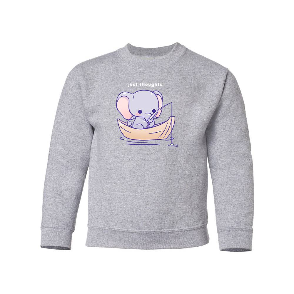 Sport Gray Elephant Youth Sweater