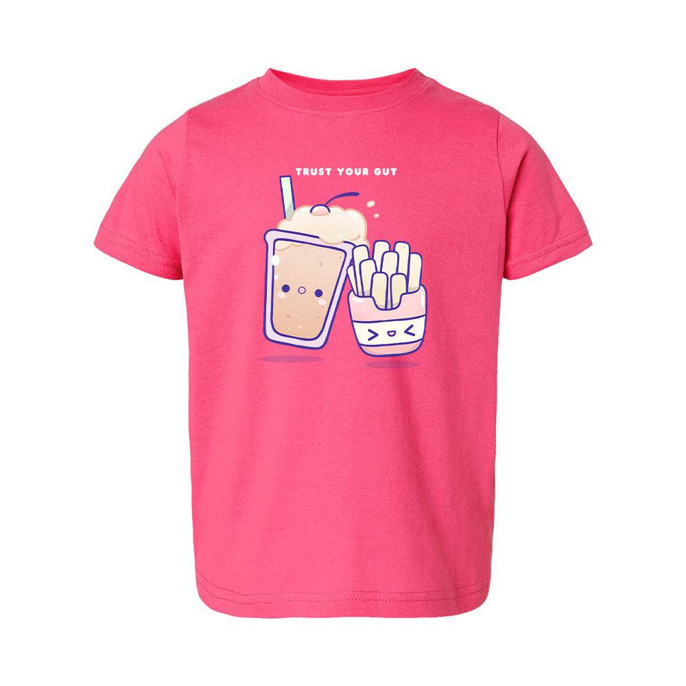 FriesAndShake Hot Pink Toddler T-shirt