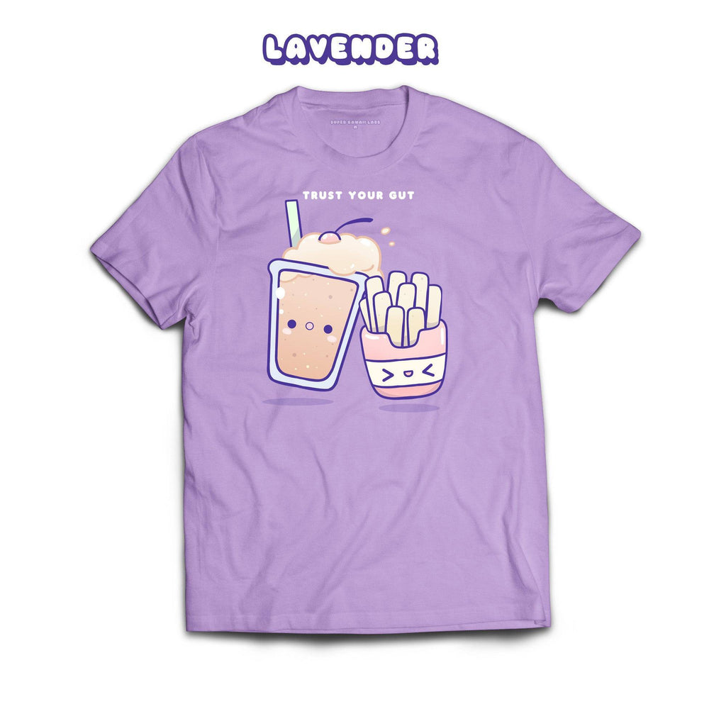 FriesAndShake T-shirt, Lavender 100% Ringspun Cotton T-shirt