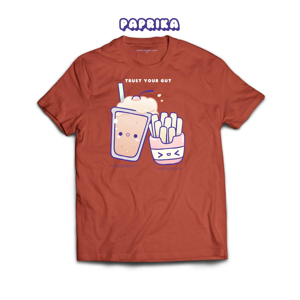 FriesAndShake T-shirt, Paprika 100% Ringspun Cotton T-shirt
