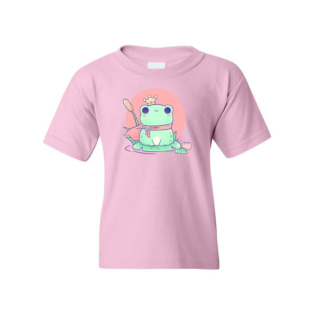 Light Pink FrogCrown Youth T-shirt