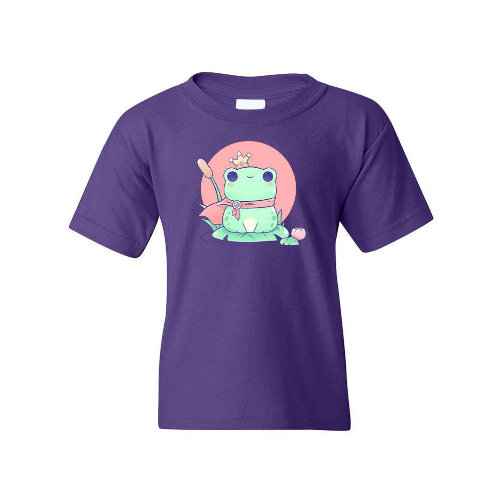 Purple FrogCrown Youth T-shirt