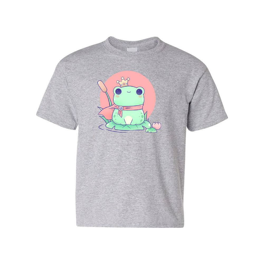 Sport Gray FrogCrown Youth T-shirt