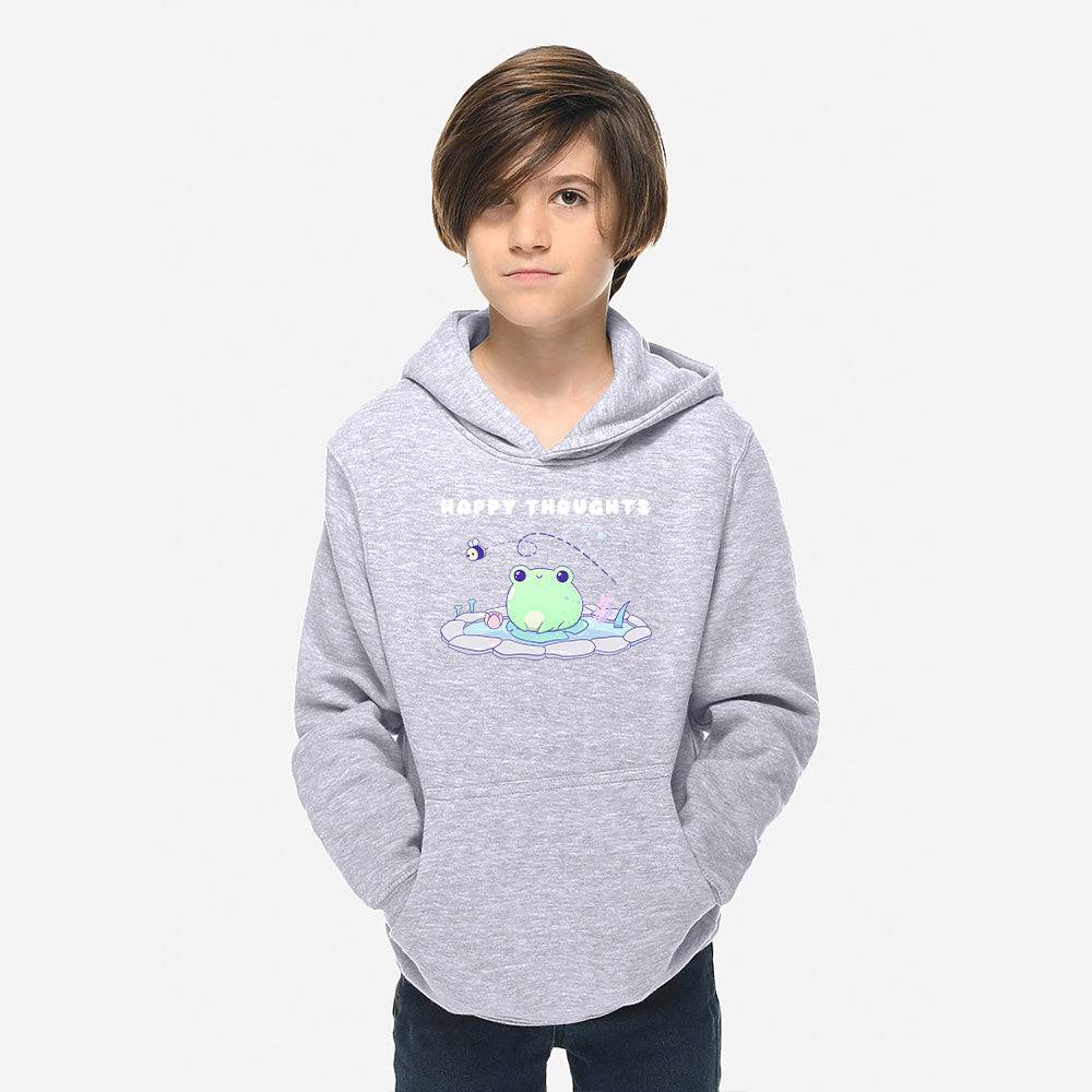 Sports Gray Frog Youth Premium Hoodie