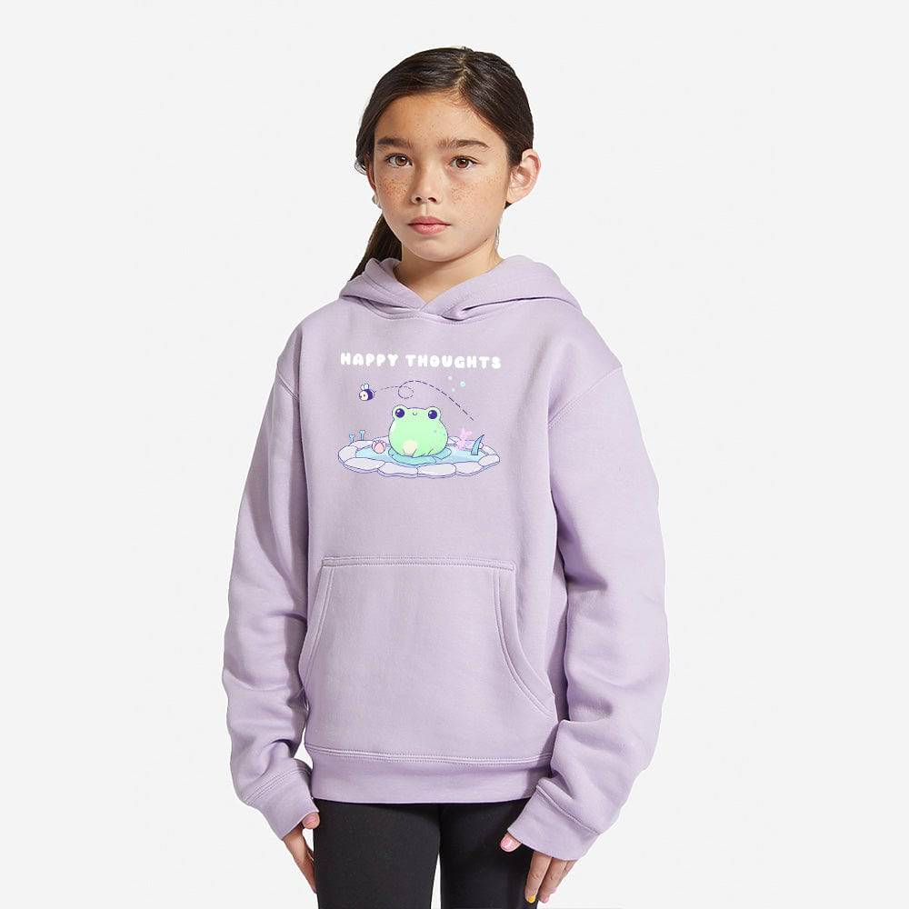 Lilac Frog Youth Premium Hoodie