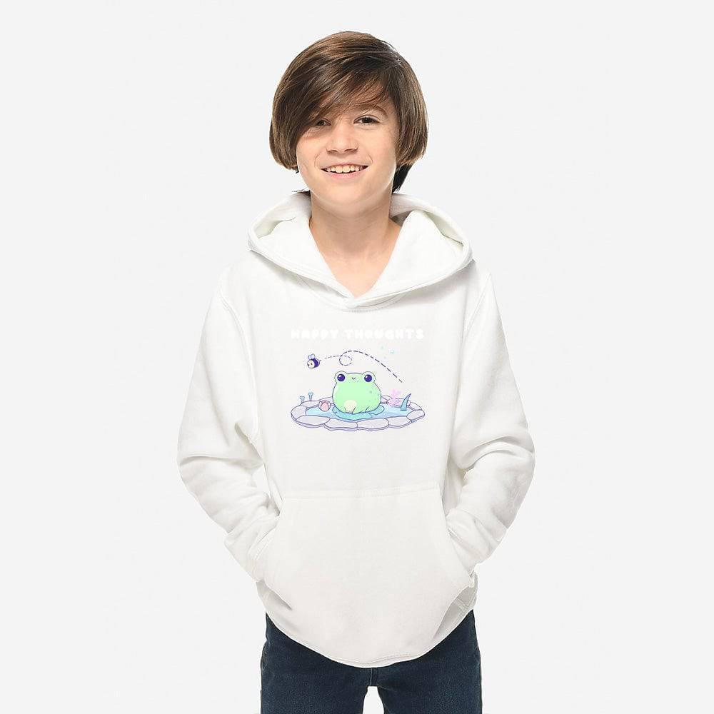 White Frog Youth Premium Hoodie
