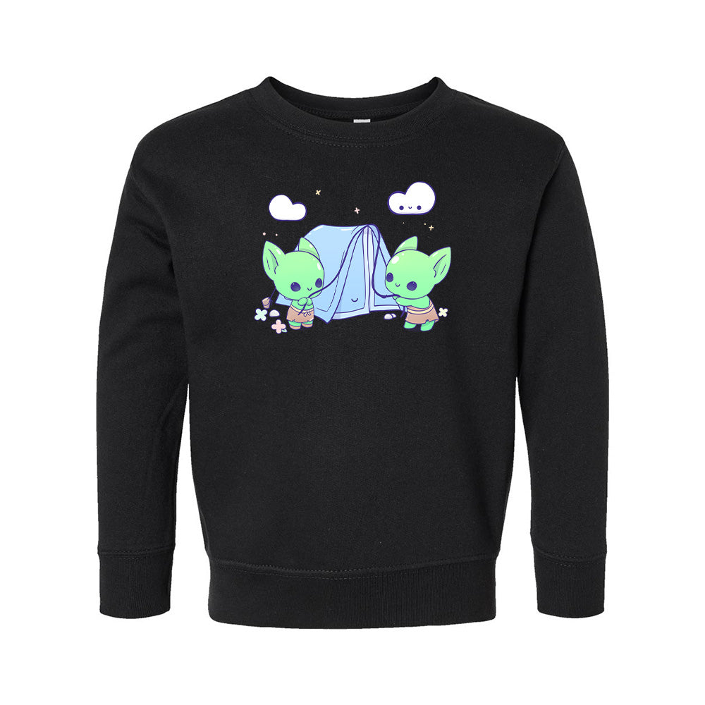 Black Goblins Toddler Crewneck Sweatshirt