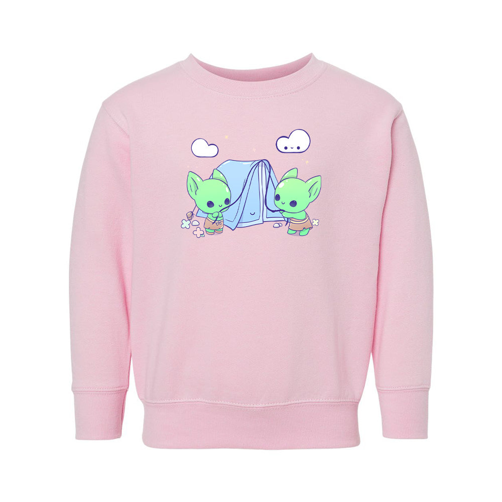 Pink Goblins Toddler Crewneck Sweatshirt