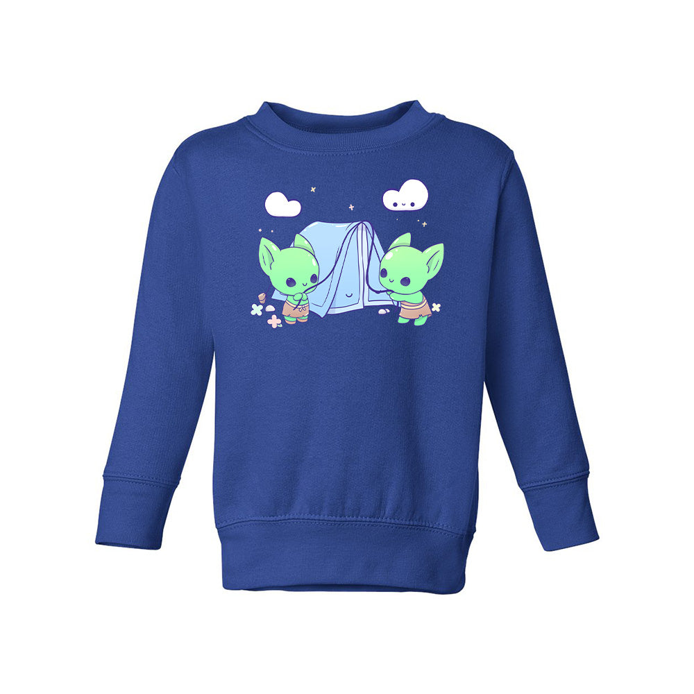 Royal Blue Goblins Toddler Crewneck Sweatshirt