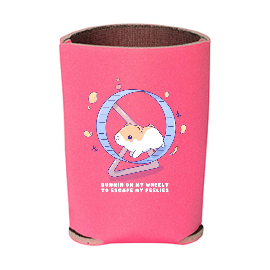Kawaii Pink Hamster Beverage Holder